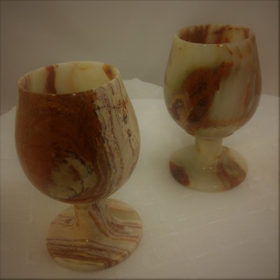 Onyx Wine Goblet